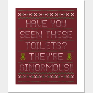 Ginormous Toilets Sweater Posters and Art